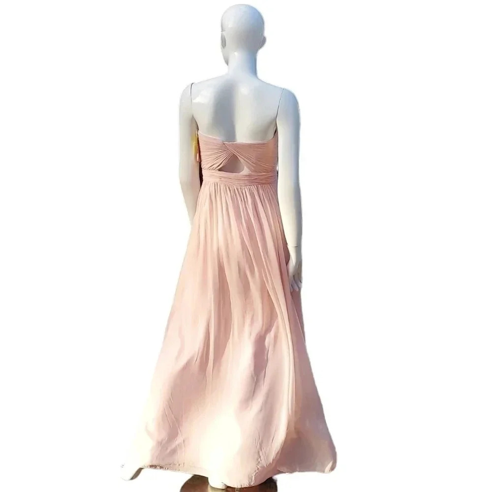 NWT Dessy Collection Style 2942 in Blush Size 10 - Picture 5 of 14